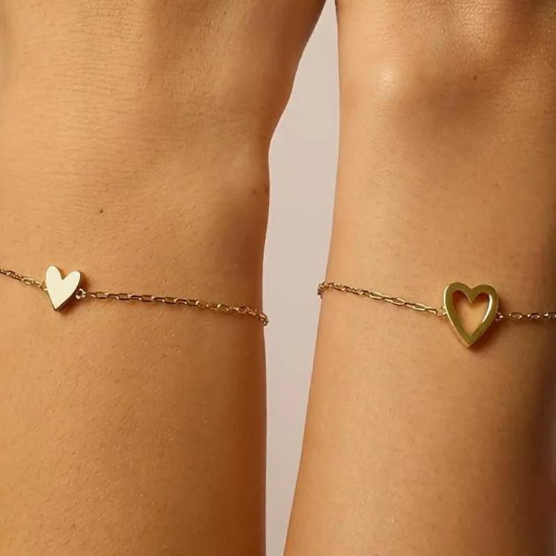 Bracelets Cœurs en Duo
