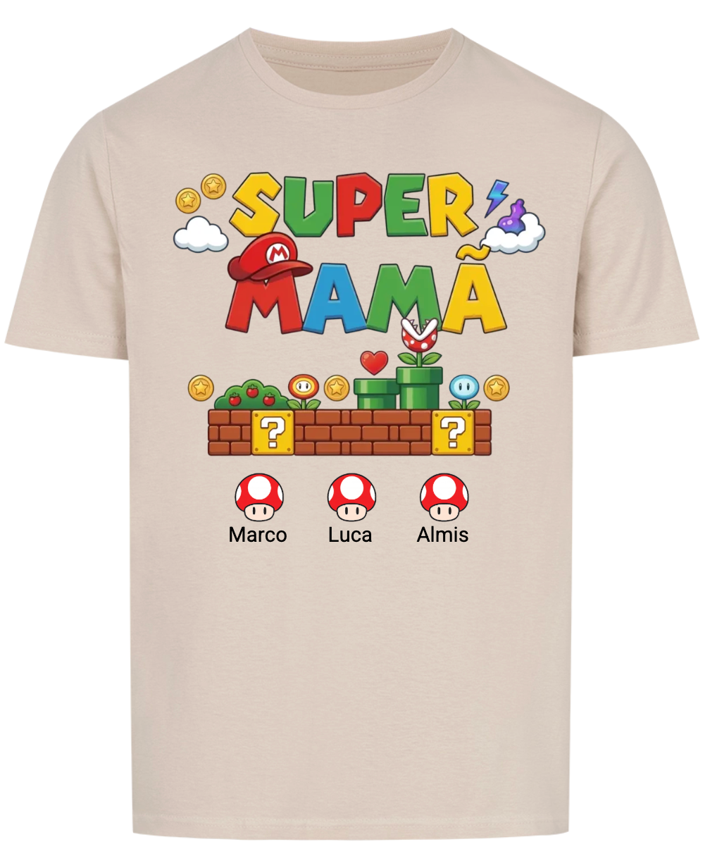 T-shirt "Super Maman" — Le cadeau personnalisé qui fait craquer