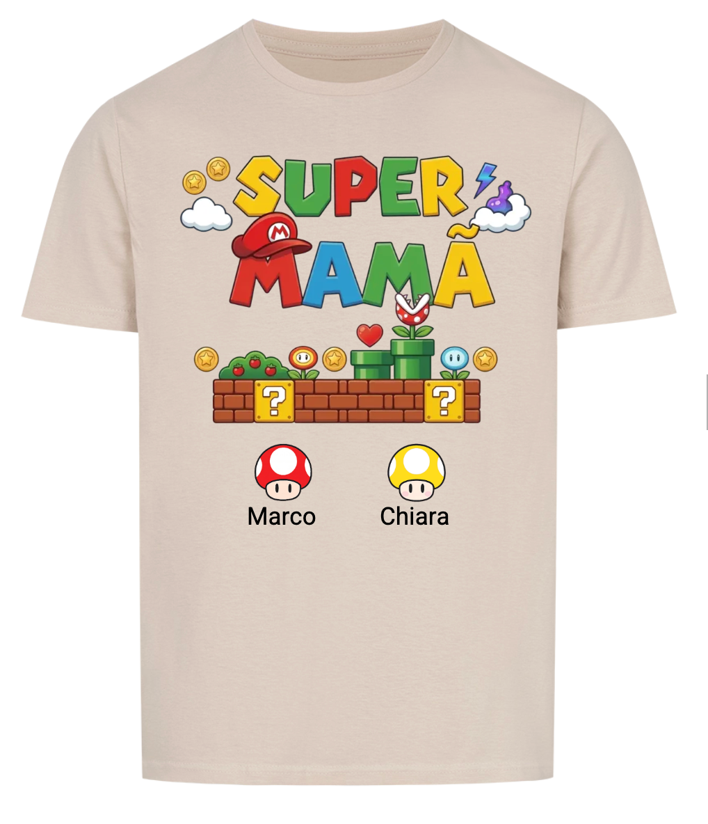 T-shirt "Super Maman" — Le cadeau personnalisé qui fait craquer