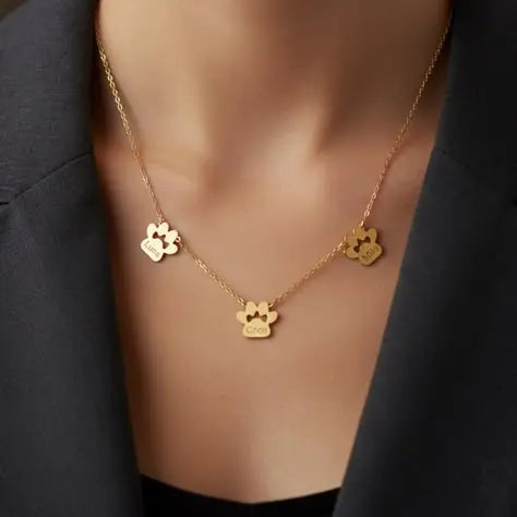 Collier Patte Personnalisé