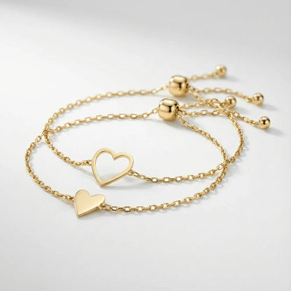 Bracelets Cœurs en Duo