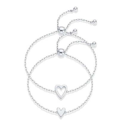 Bracelets Cœurs en Duo