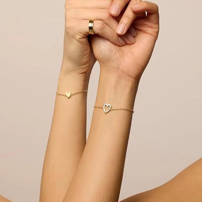 Bracelets Cœurs en Duo