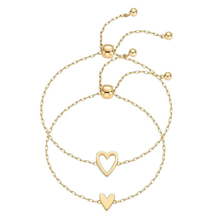 Bracelets Cœurs en Duo