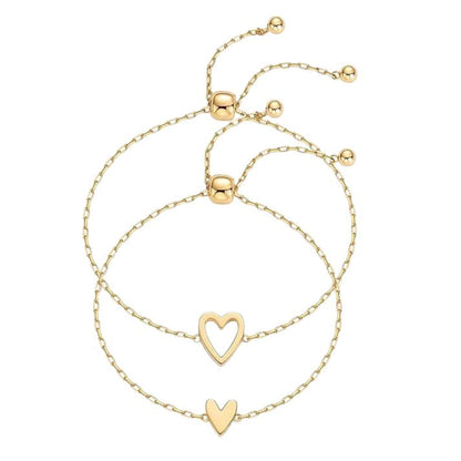 Bracelets Cœurs en Duo