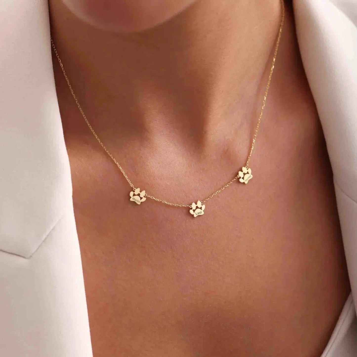 Collier Patte Personnalisé
