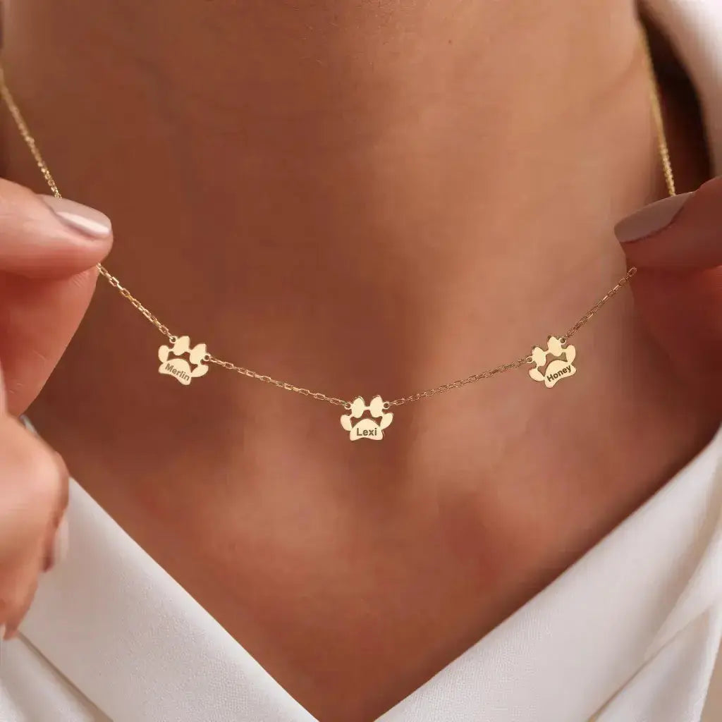 Collier Patte Personnalisé