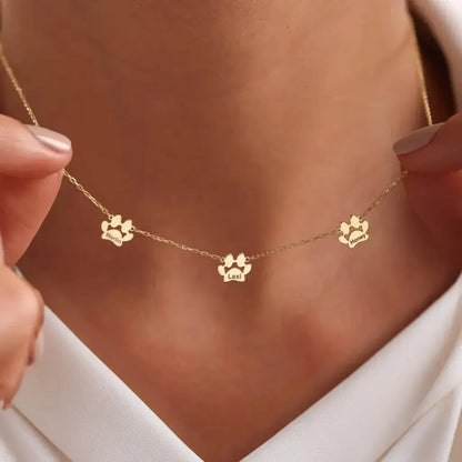 Collier Patte Personnalisé